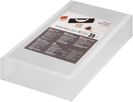 Vacuum Sealer Bags, 100 Bags, 28 x 40 cm, Professional Vacuum Seal Vacuum Bags f