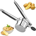 Potato Ricer and Masher Stainless Steel, Large 15 oz Heavy Duty Ricer for Mashed