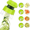 Zoodle Maker 4-in-1 Vegetable Spaghetti Cutter Zuchini Spiralizer for Zucchini C