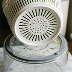 4L Manual Salad Spinner and Vegetable Dryer