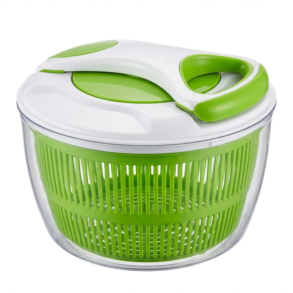 4L Manual Salad Spinner and Vegetable Dryer