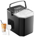 Ice Maker, 12kg in 24h, 9 Ice Cubes in 6-8 Minutes, Ice Maker with Reversible Ice Spoon and Carry Handle, for Home/Kitchen/Camping