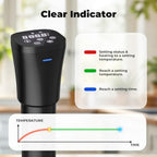 Sous Vide Machine Cooker, Immersion Circulator with Recipe, 1000W, Delay Start Function, Temp and Time Digital Display Control